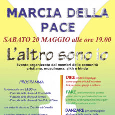 20 Maggio 2017 – MARCIA DELLA PACE